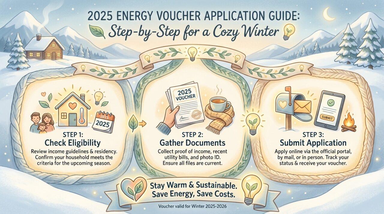 ❄️ 2025년 에너지바우처 신청 방법 완벽 가이드: 든든한 겨울나기 준비 ⛄️