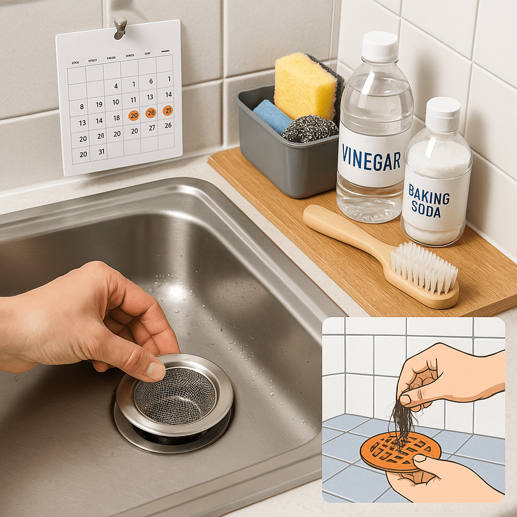 🚿 세탁기 배수구 막힘 냄새 해결