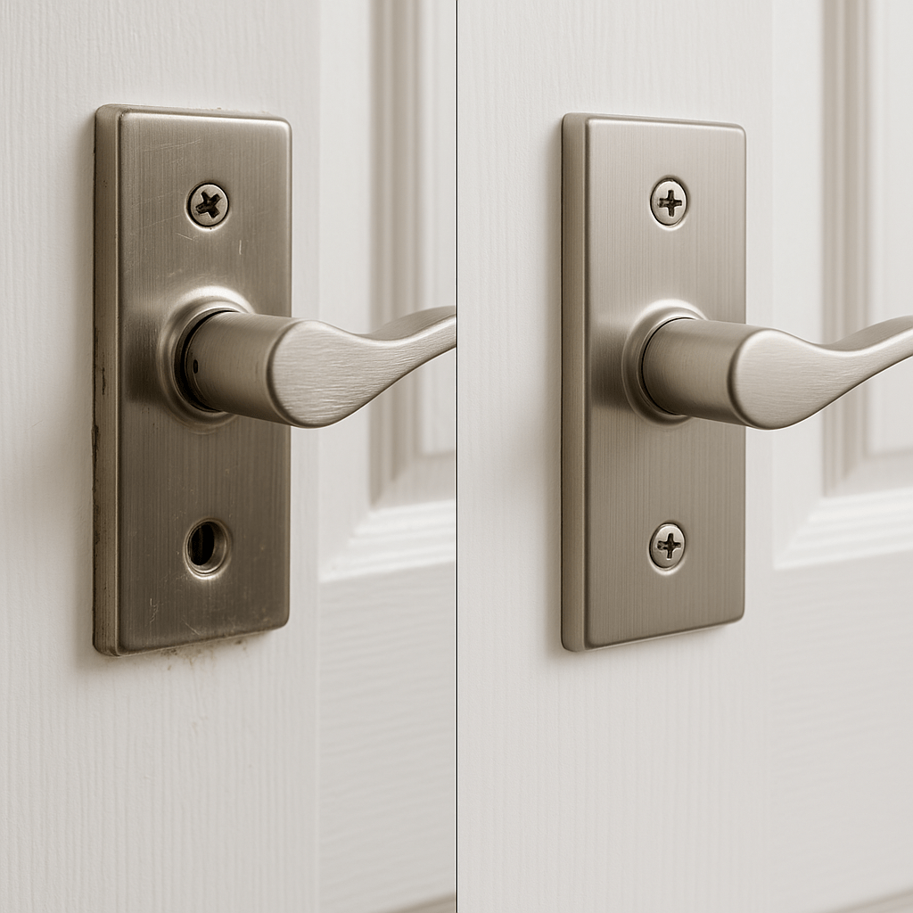 🔧 문 손잡이 헐거울 때 5분 고치는 법