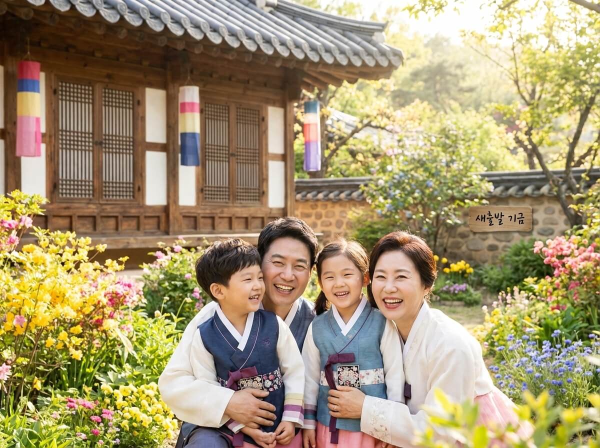 새출발기금 신청 후 재정 안정을 찾은 가족의 모습