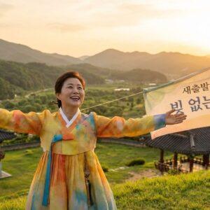 새출발기금 신청으로 채무 부담에서 벗어나 희망찬 미래를 바라보는 사람