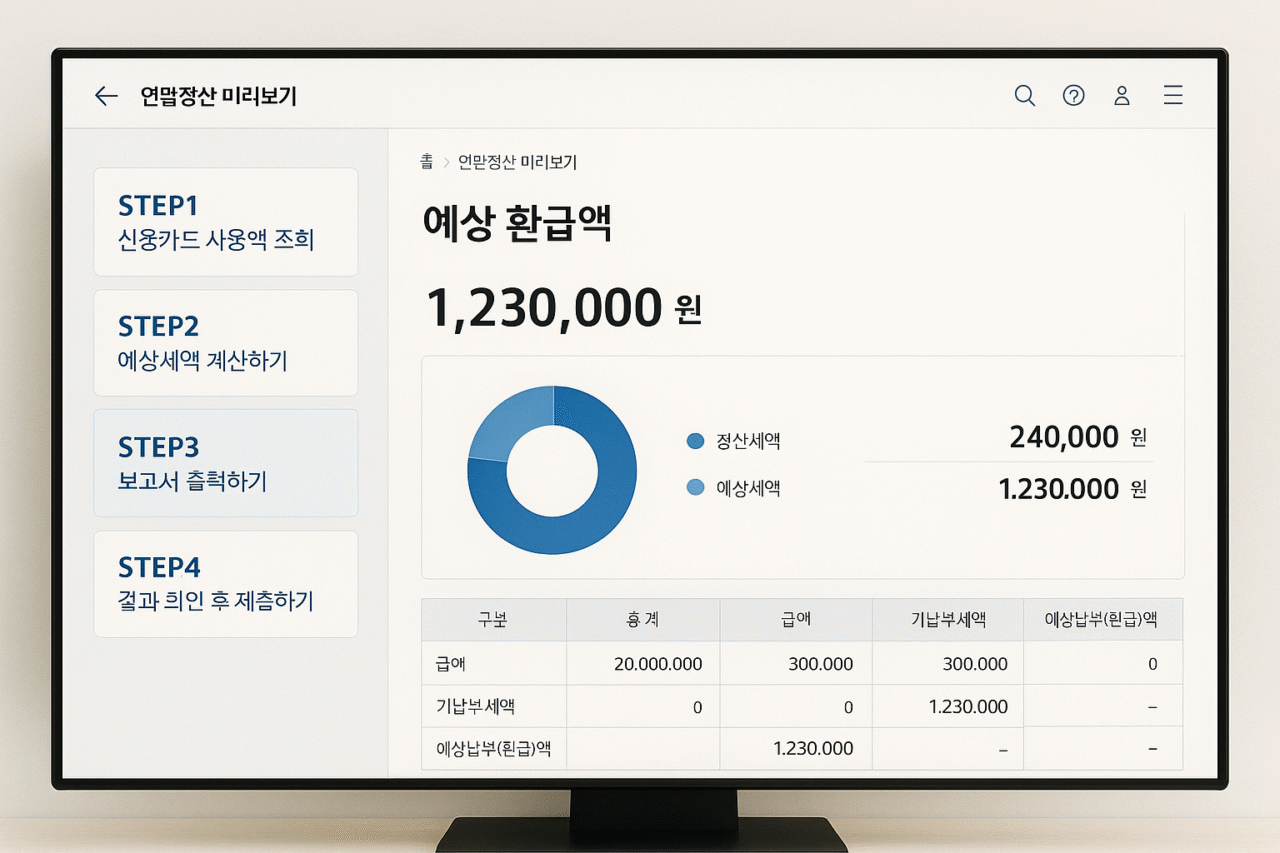 연말정산 공제 항목별 절세 전략과 환급 극대화 체크리스트