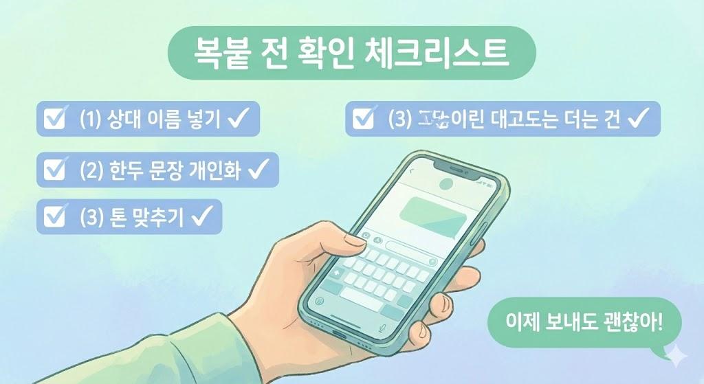 복붙 전 확인해야 할 3가지 체크리스트