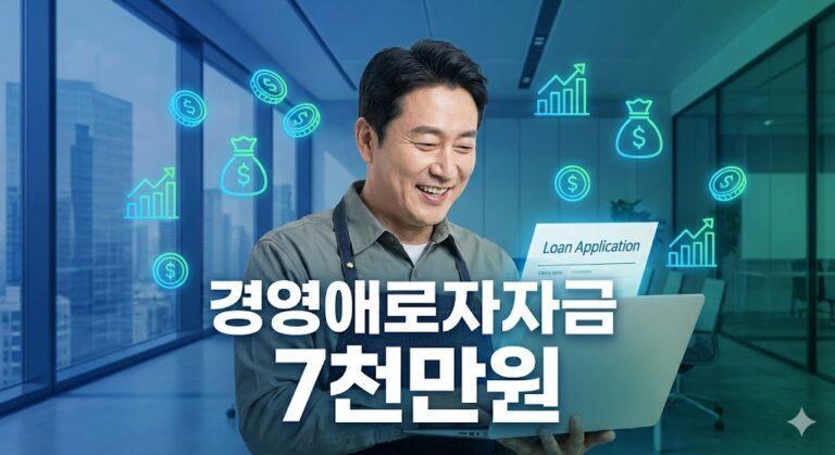 경영애로자금 정부 정책자금 신청 가이드 대표 이미지