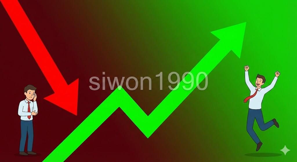 신용등급이 점진적으로 상승하는 과정을 나타내는 그래프