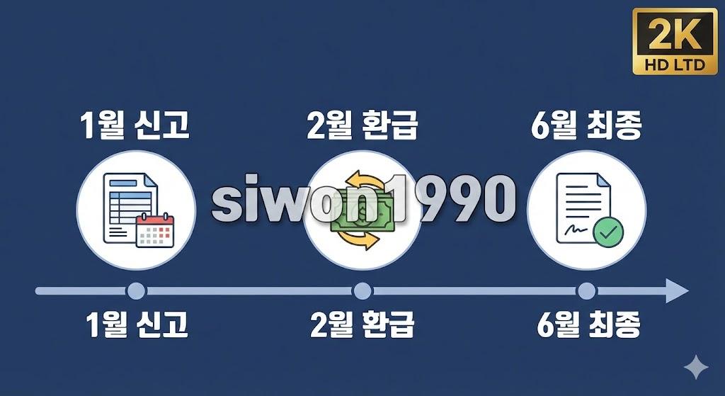 소상공인 세금 환급 및 연말정산 일정 가이드