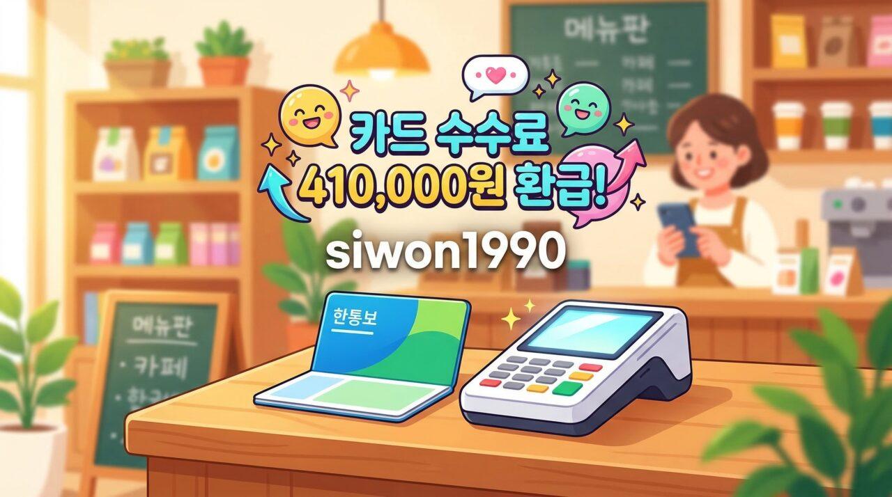 소상공인 카드수수료 환급 평균 41만원 | 조회방법·우대수수료율·입금일정 총정리
