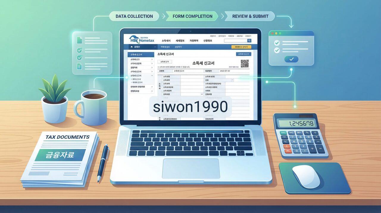 종합소득세 신고 완벽 가이드 | 세율·공제·절세·홈택스 신고 방법 총정리