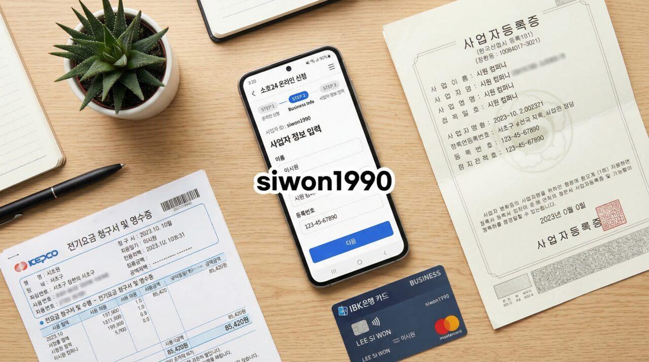 소상공인 전기요금 지원 신청 방법 온라인 절차 가이드