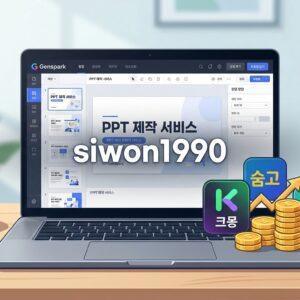 젠스파크 슬라이드 부업 크몽 숨고 PPT 외주 수익화