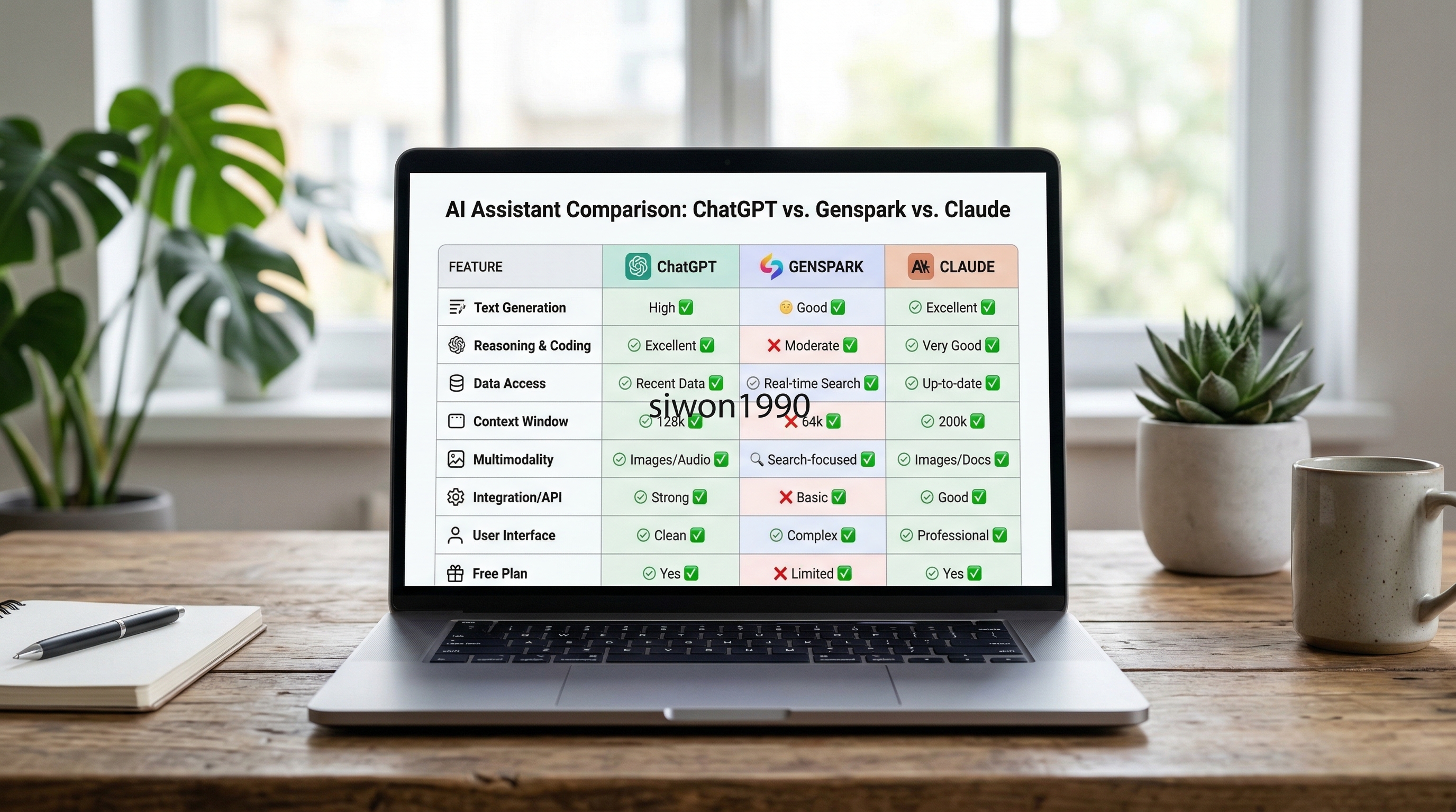 젠스파크 사용법 ChatGPT Claude 비교 가이드