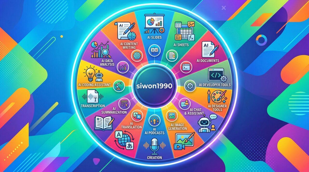 젠스파크 사용법 15가지 기능 비교 인포그래픽