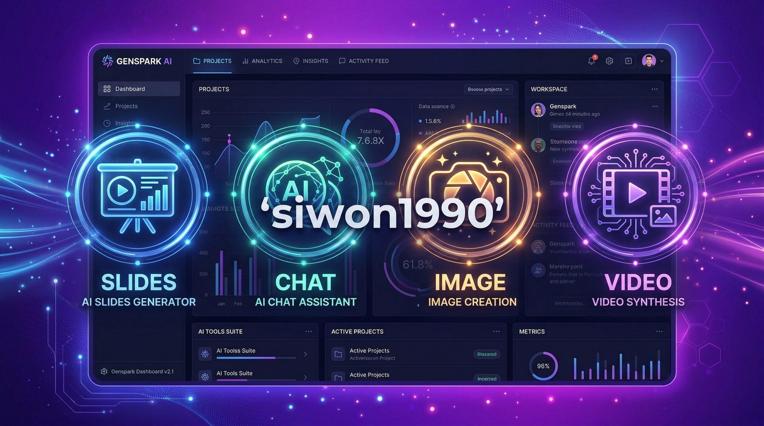 젠스파크 사용법 15가지 AI 기능 올인원 대시보드 총정리