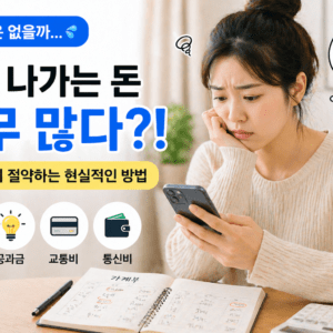 혼자 살 때 생활비 줄이는 방법 (직접 해보고 느낀 현실 팁) 관련 이미지
