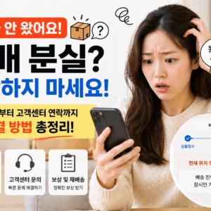 택배 분실 대처 방법