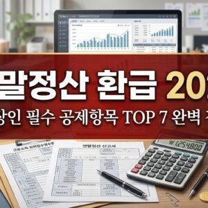 연말정산 환급 많이 받는 방법 2026 공제항목 총정리