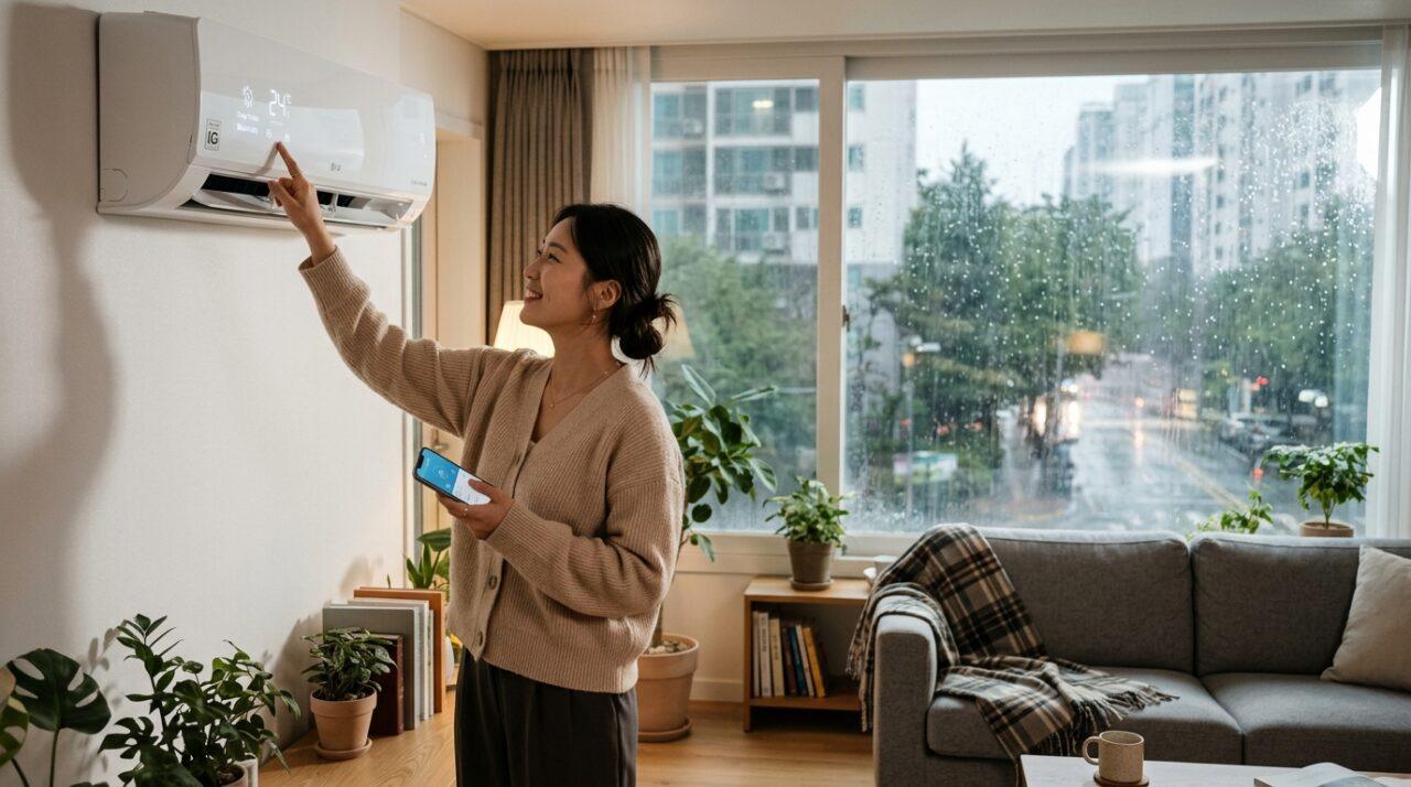 장마철 에어컨 스마트 사용법 — 냉방·제습 모드 상황별 선택