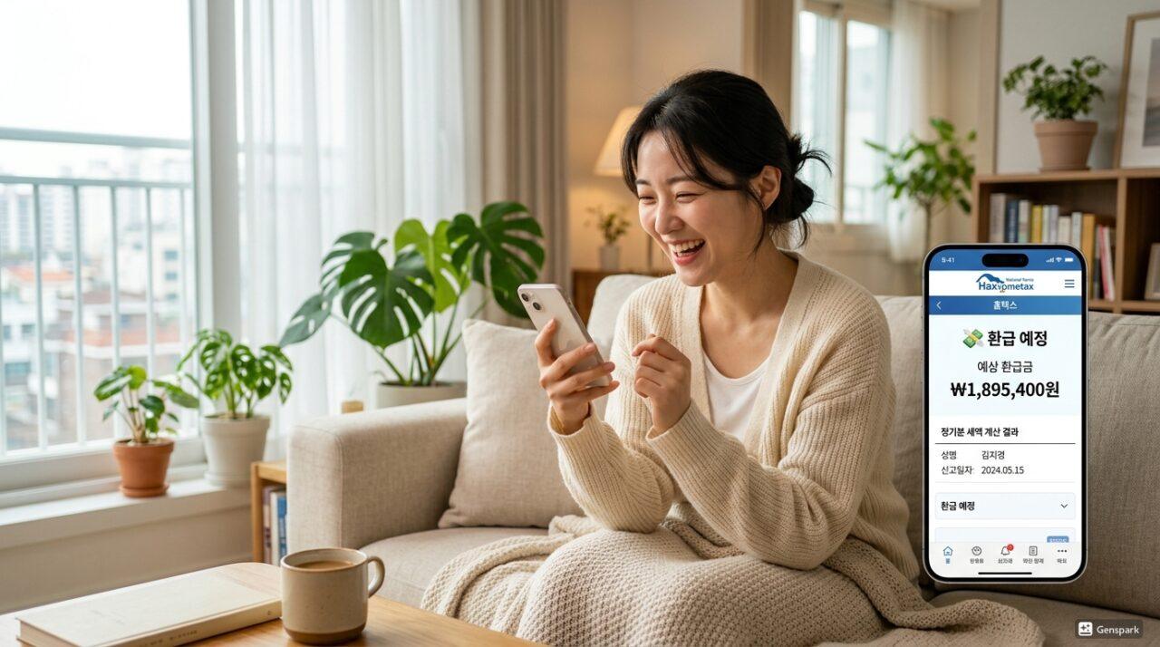 종합소득세 환급금 조회 방법 — 홈택스에서 환급 예정금액 확인하기