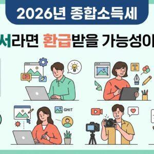 2026년 종합소득세 프리랜서 신고 및 환급 가이드 썸네일