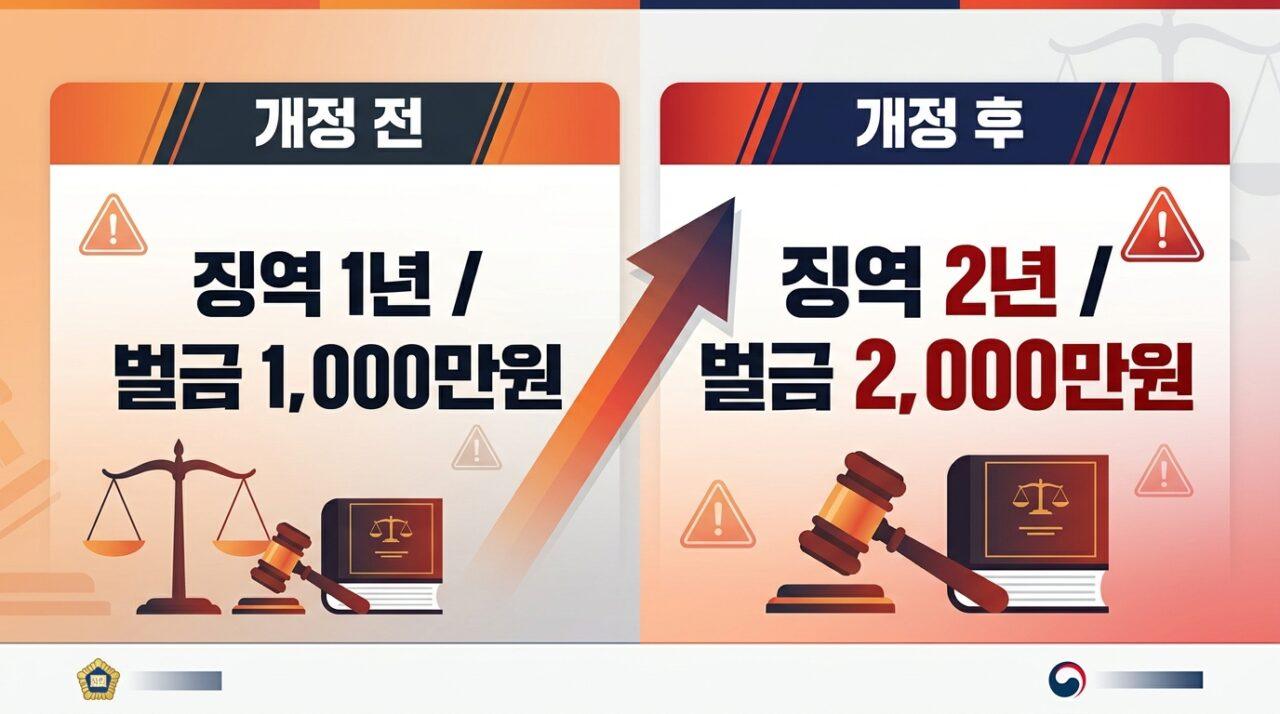 아파트 관리비 형사처벌 강화 — 징역 1년→2년 벌금 1000만→2000만원