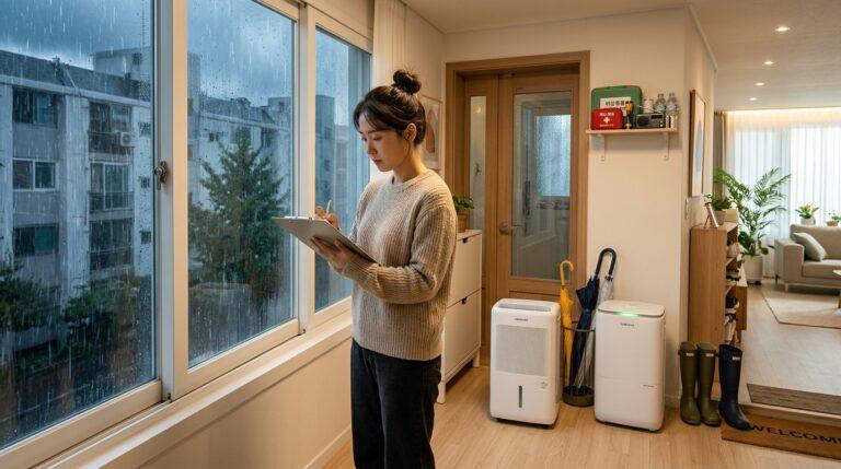 2026 장마철 대비 체크리스트 — 침수·곰팡이·차량·건강 관리 총정리