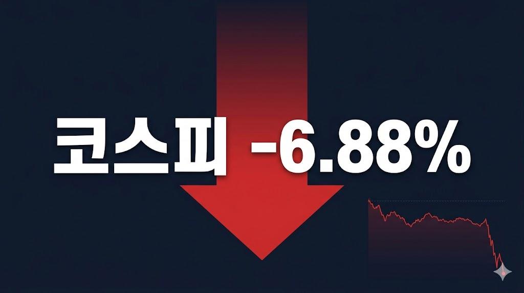 코스피 급락 이유 — 외국인이 먼저 팔고 개미가 나중에 산 구조