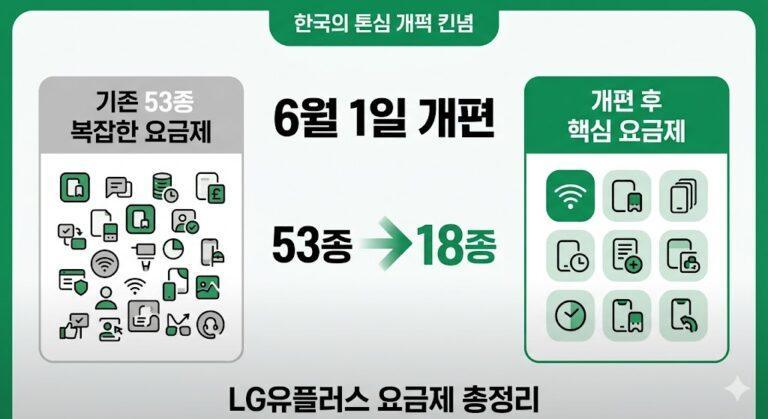 LG유플러스 심플리 2.0 내 요금제 확인 방법 — 6월1일 전에 이렇게 하세요